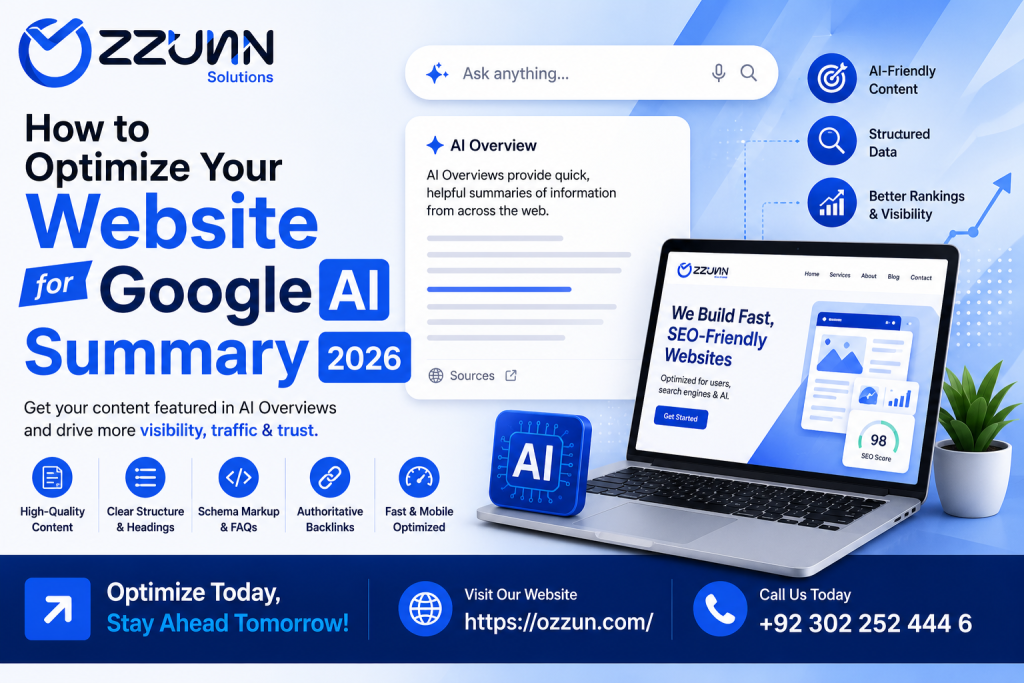 Google AI Overview Optimization