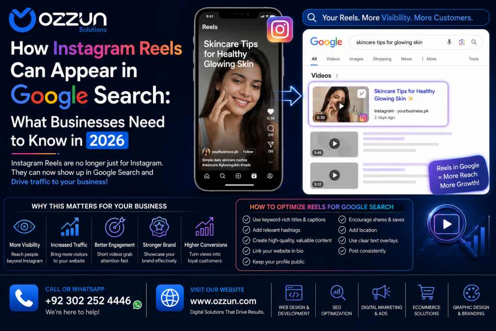 How Instagram Reels Can Appear in Google Search: What Businesses Need to Know in 2026