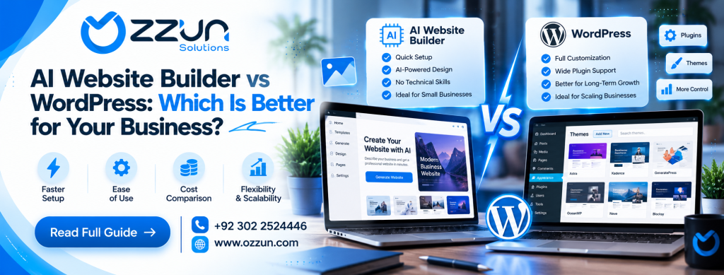 AI Website Builder vs WordPress: Which Is Better for Your Business?